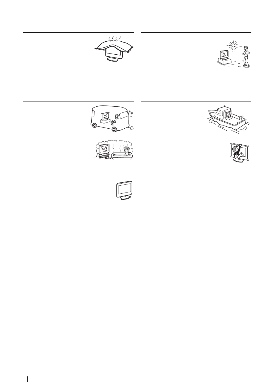 Installatie en vervoer | Sony KLV-L23M1 User Manual | Page 156 / 204
