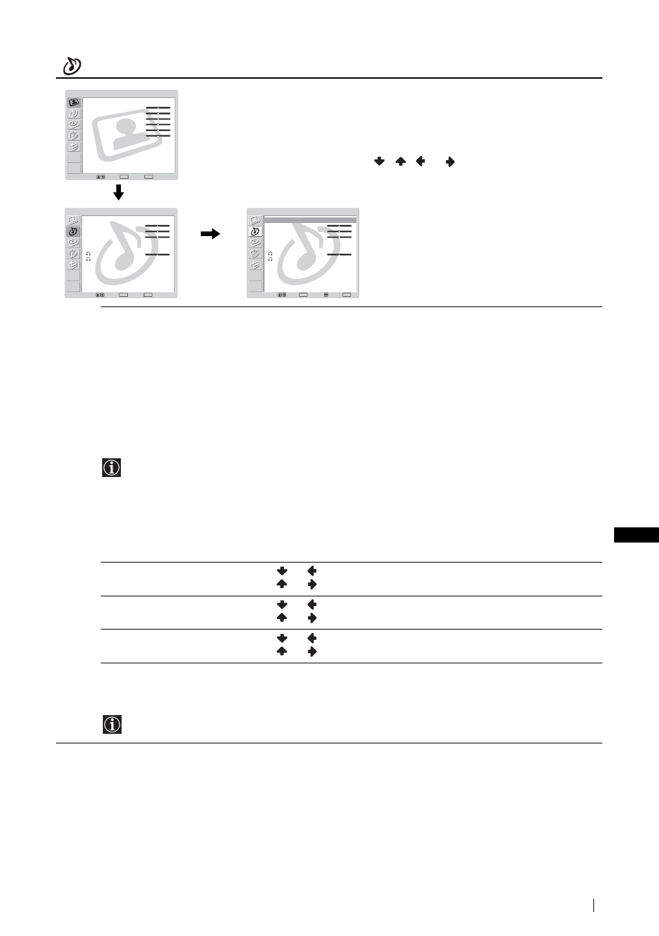 Geluidsinstellingen | Sony KLV-L23M1 User Manual | Page 175 / 204