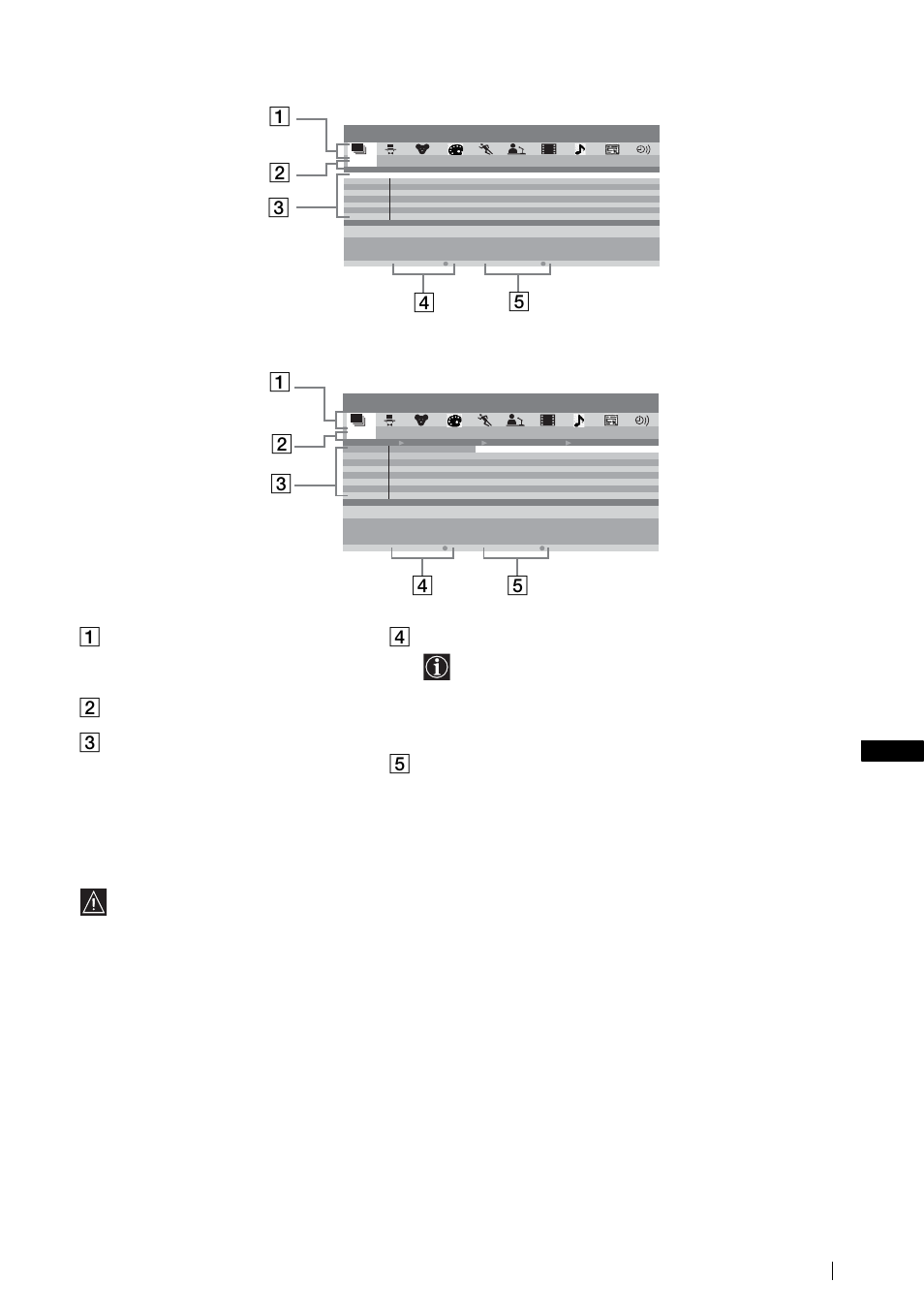 Datum, Programmalijst, Wordt vervolgd) | Overige functies | Sony KLV-L23M1 User Manual | Page 187 / 204