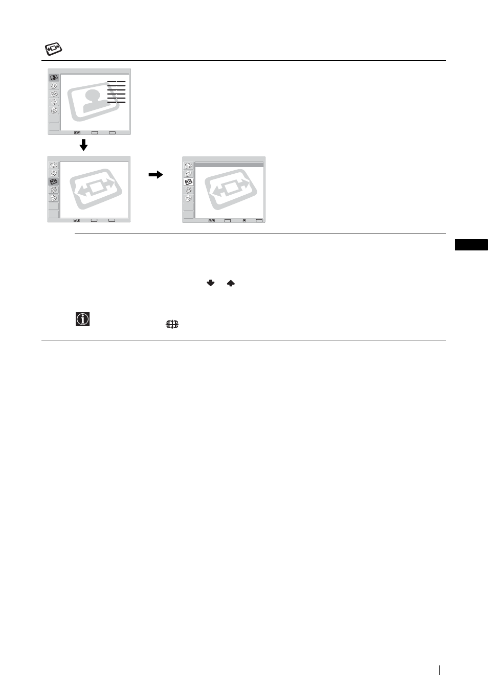 Screen control, Continued) | Sony KLV-L23M1 User Manual | Page 27 / 204