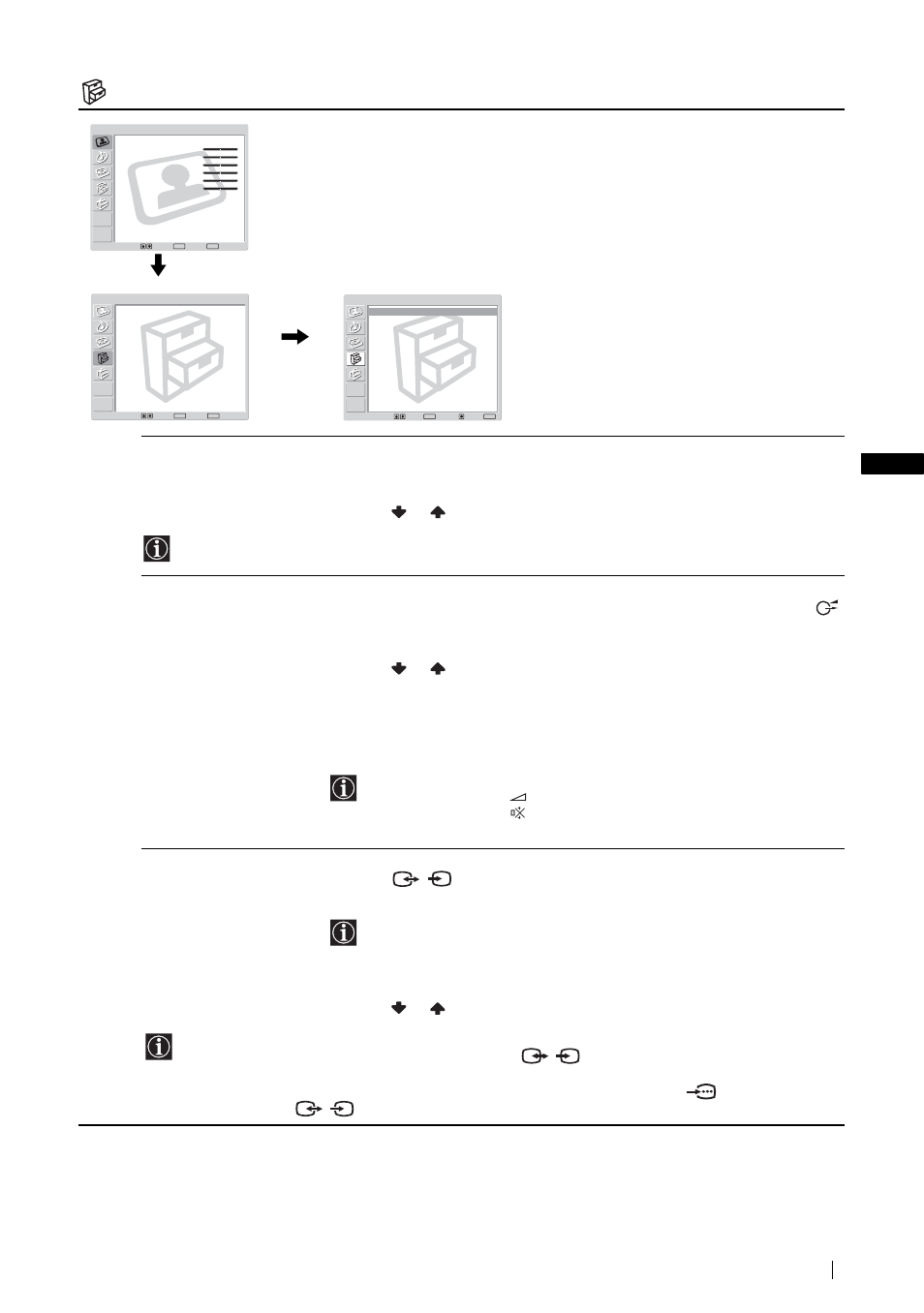 Features | Sony KLV-L23M1 User Manual | Page 29 / 204