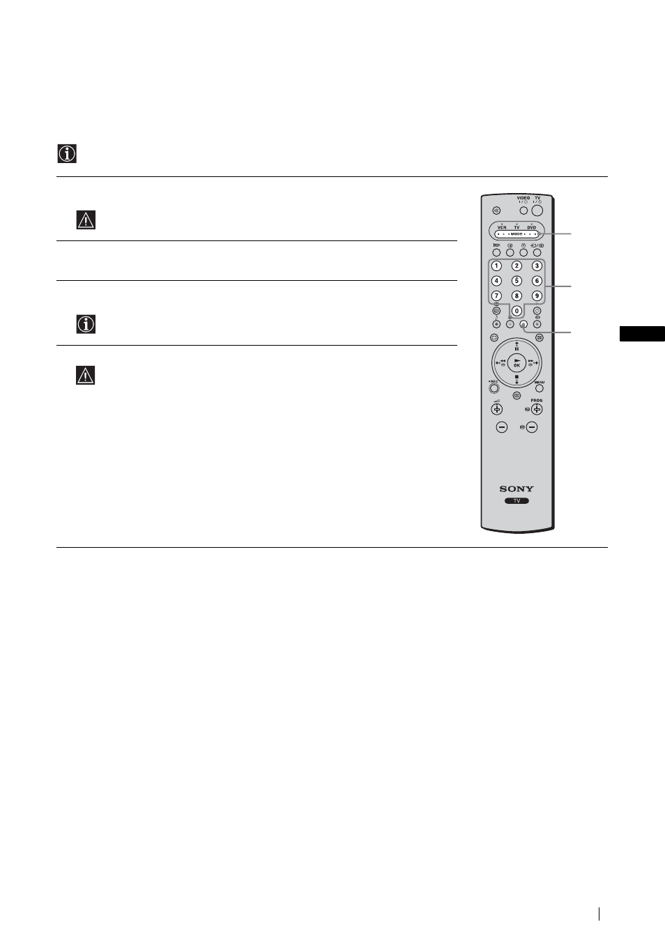 Remote control configuration for vcr/dvd | Sony KLV-L23M1 User Manual | Page 45 / 204