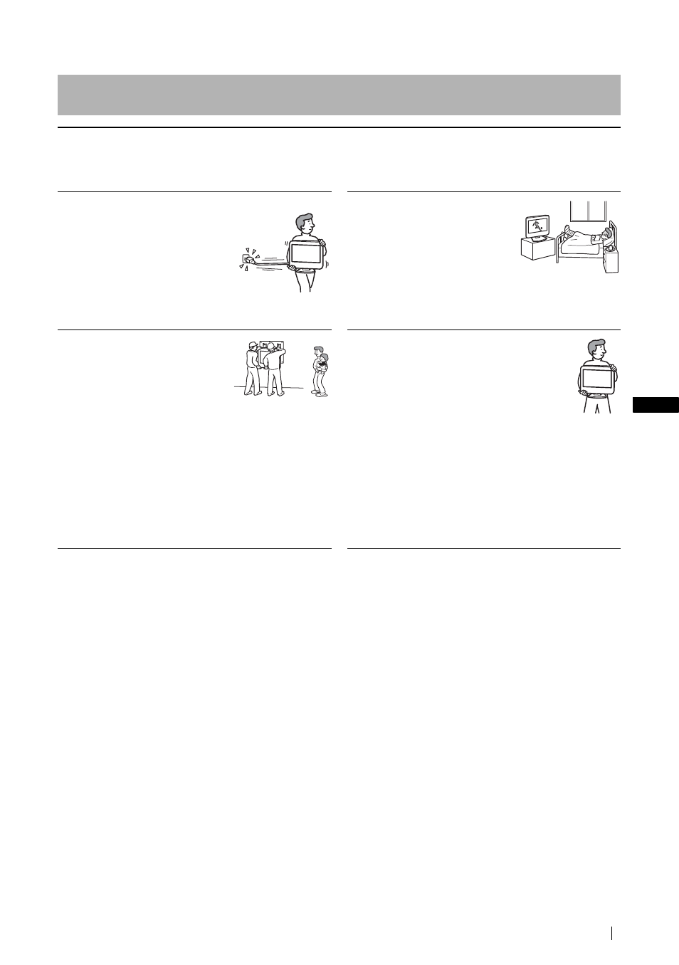 Bedienungsanleitung, Sicherheitsinformationen | Sony KLV-L23M1 User Manual | Page 55 / 204