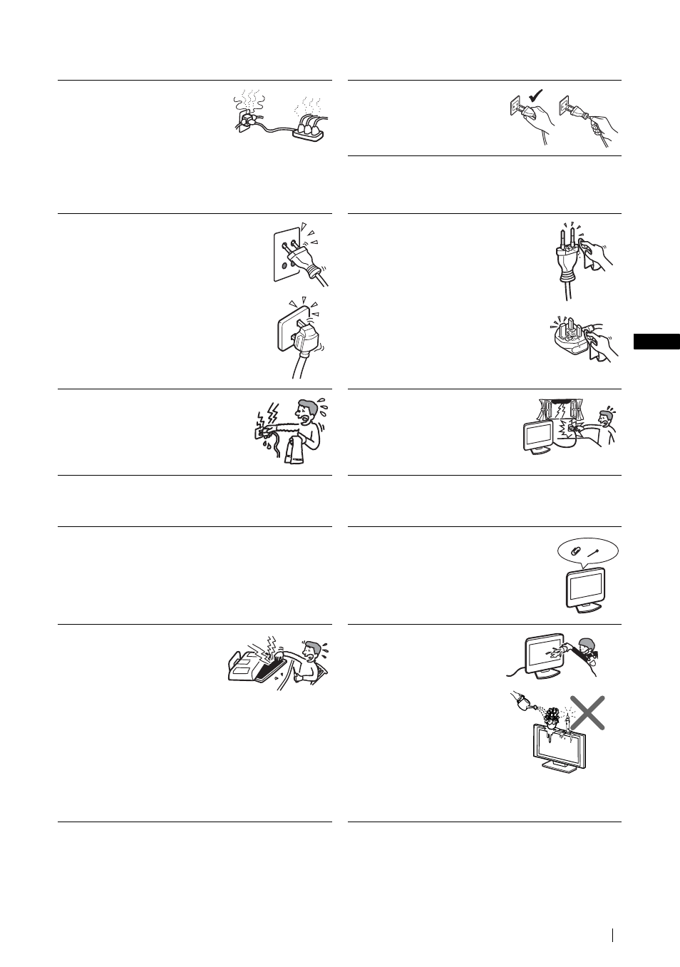 Gb power sources use | Sony KLV-L23M1 User Manual | Page 7 / 204