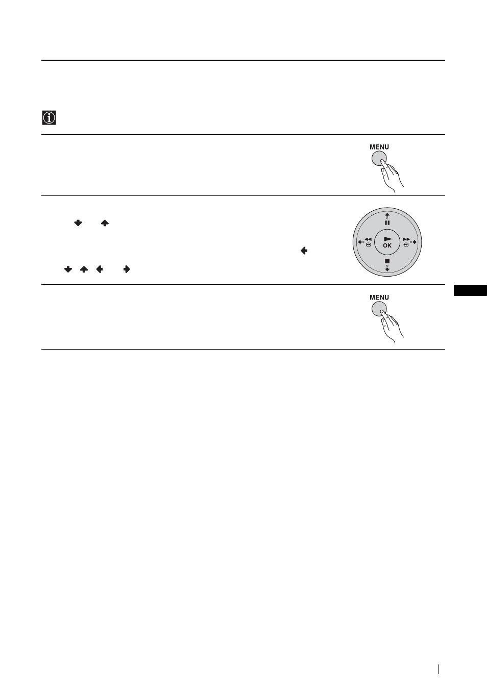 Menüsystem, Arbeiten mit dem menüsystem, R „arbeiten | Mit dem menüsystem“ auf seite 21 | Sony KLV-L23M1 User Manual | Page 73 / 204