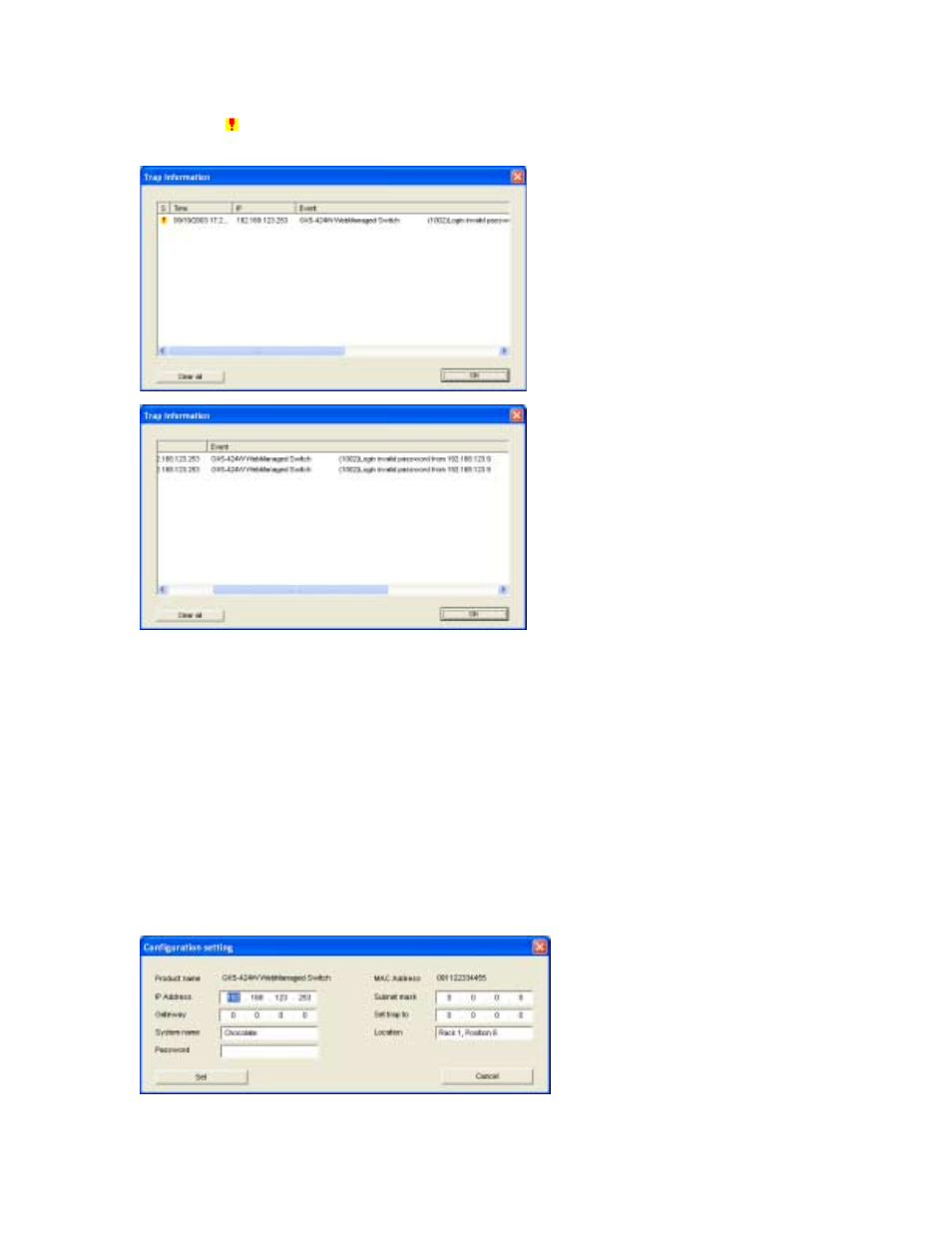 Device setting | Asante Technologies GX5-424W User Manual | Page 18 / 41