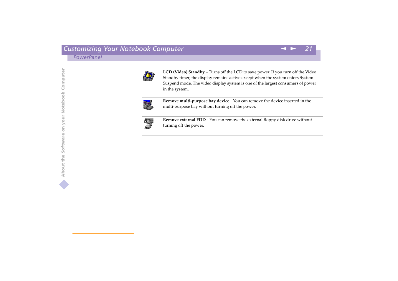 Sony PCG-X18 User Manual | Page 21 / 53