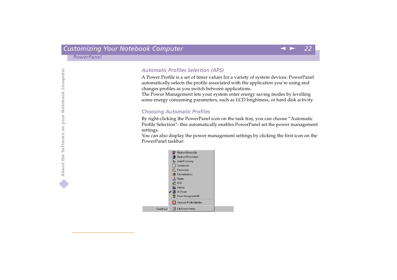 Sony PCG-X18 User Manual | Page 22 / 53