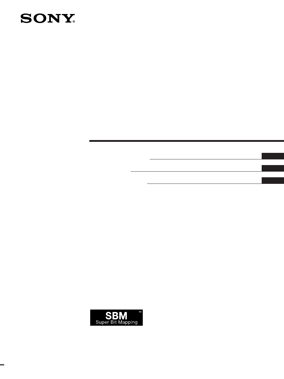 Sony PCM-R300 User Manual | 76 pages