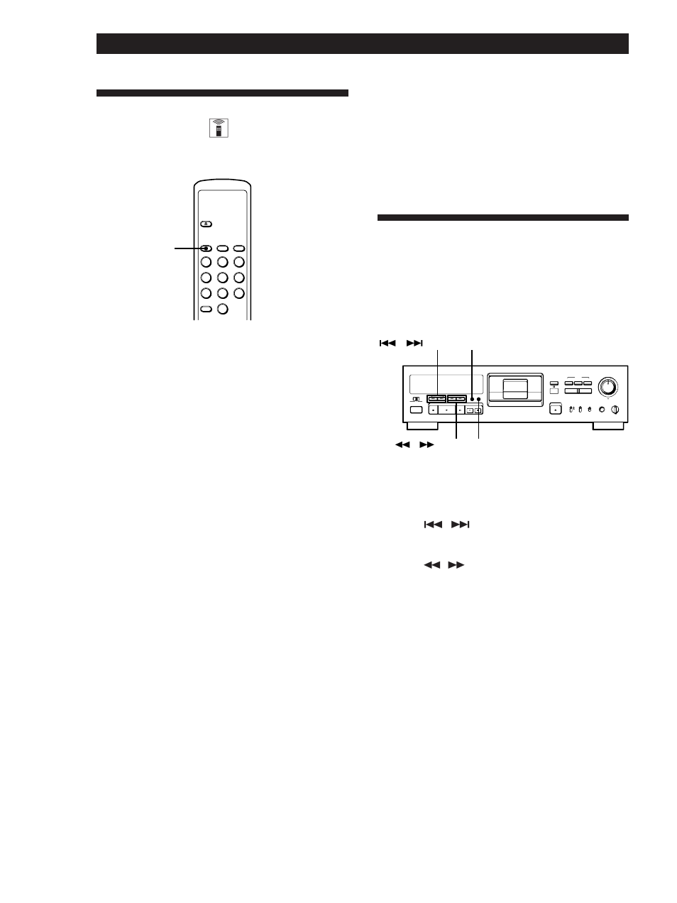Playing tracks repeatedly (repeat play) z, Playback operations, Playing all tracks repeatedly | Playing a track repeatedly | Sony PCM-R300 User Manual | Page 14 / 76