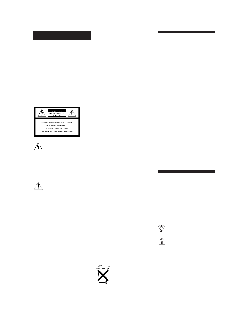 Welcome, About this manual, Warning | For the customers in canada, Voor de klanten in nederland, For the customers in the united states | Sony PCM-R300 User Manual | Page 2 / 76