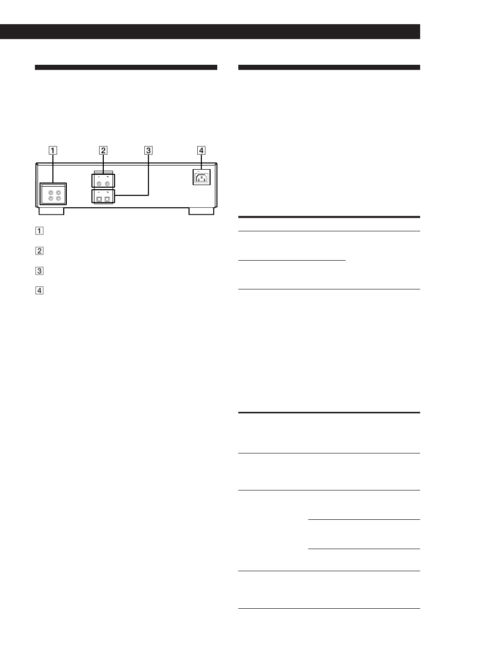 Hooking up the system, Digital interface, Getting started | Analog connections, Digital connections, Connecting the ac power cord, Digital input and output jacks, Copy information during recording | Sony PCM-R300 User Manual | Page 5 / 76