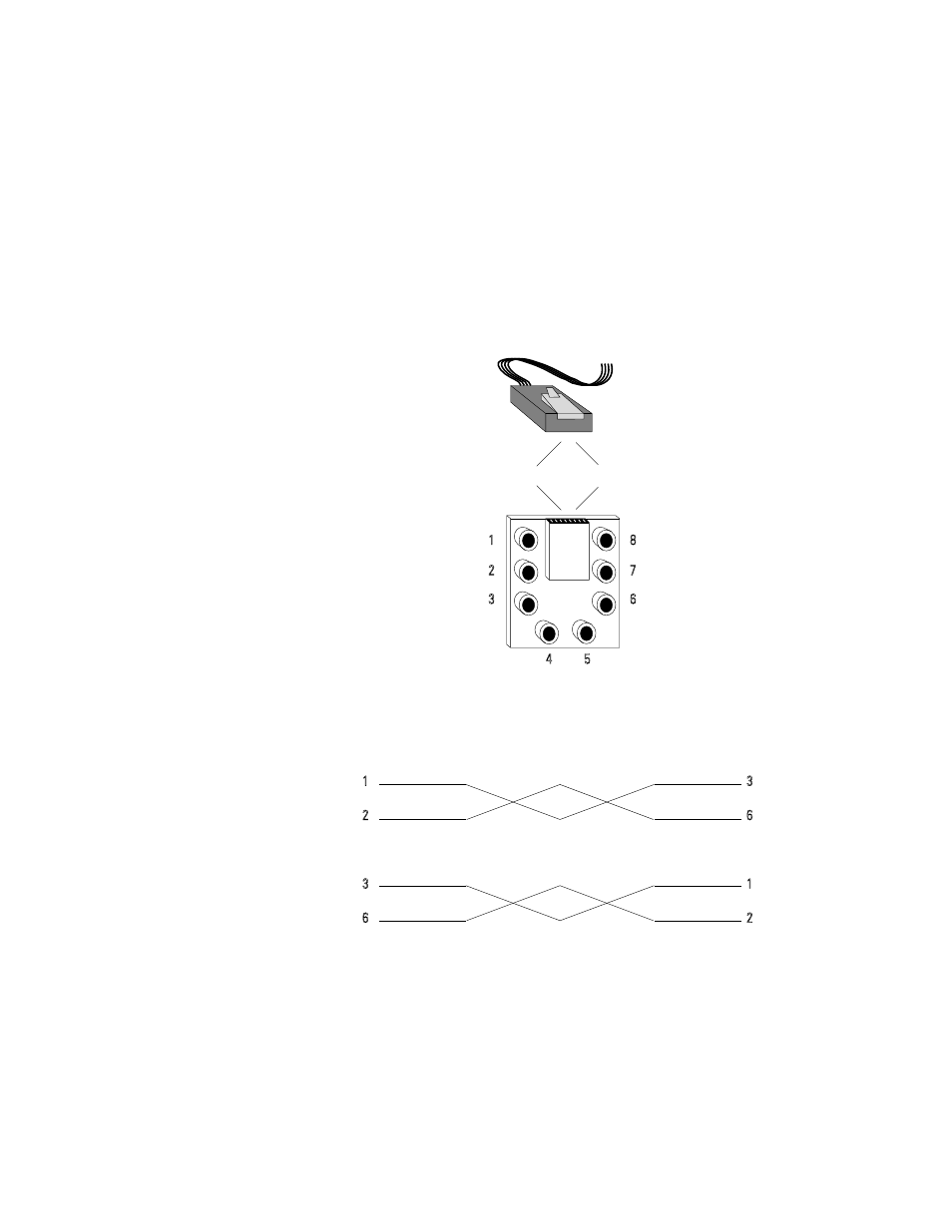 Rj-45 to rj-45 crossover cable | Asante Technologies 1012 User Manual | Page 104 / 110