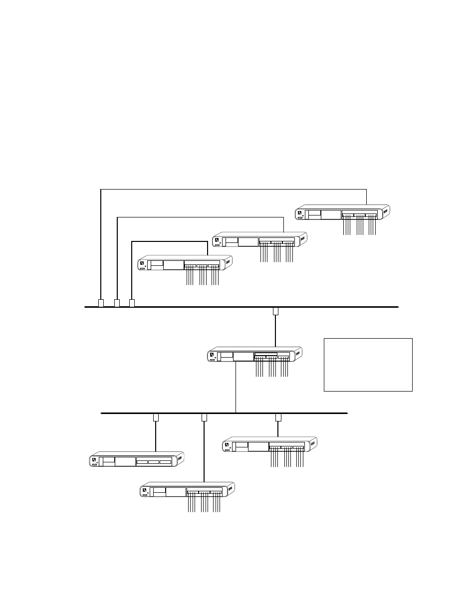 Chapter 2 — connecting to the network, A simple transparent bridge | Asante Technologies 1012 User Manual | Page 38 / 110