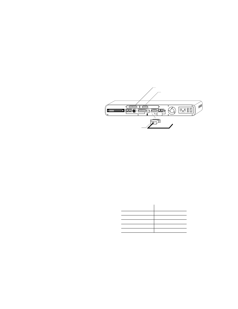 Connecting a vt100 terminal, Do not connect the vt100 to the, Located below the bridge local management port | Important, Hub rs232 port, This | Asante Technologies 1012 User Manual | Page 55 / 110