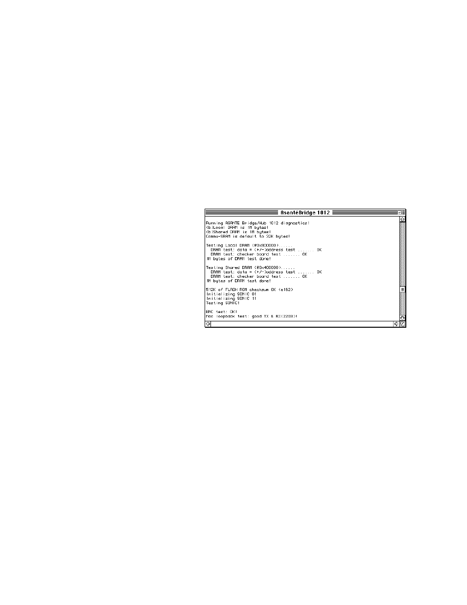 Bridge diagnostics | Asante Technologies 1012 User Manual | Page 59 / 110