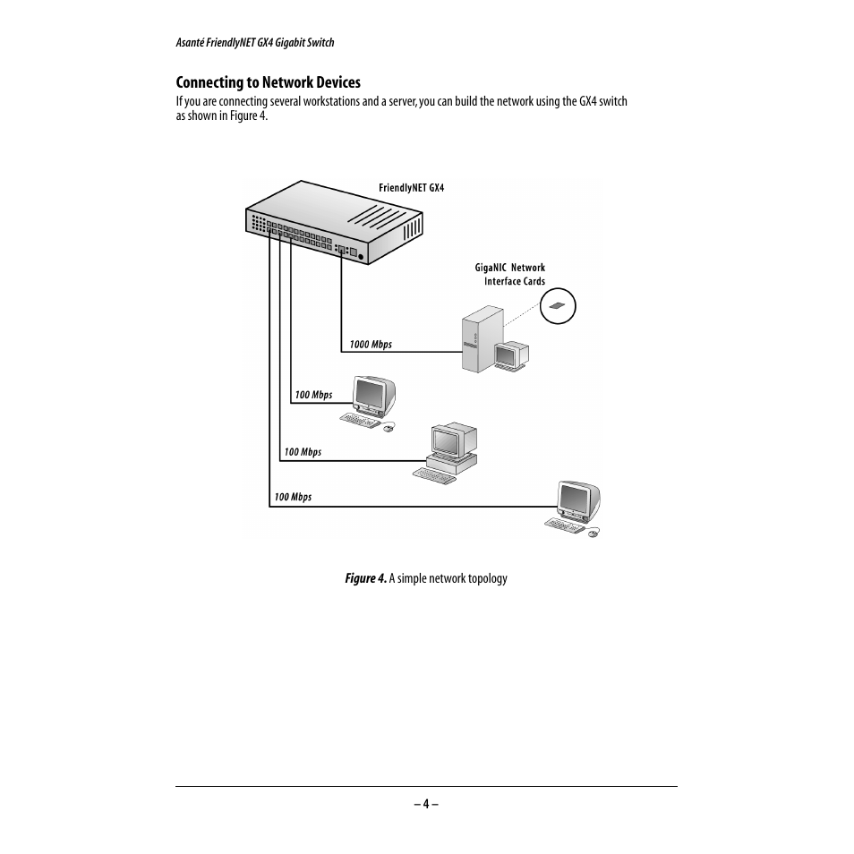 Asante Technologies GX4 User Manual | Page 5 / 10