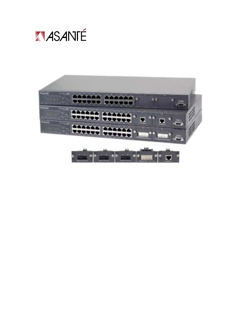 Asante Technologies 3524 Series User Manual | 82 pages