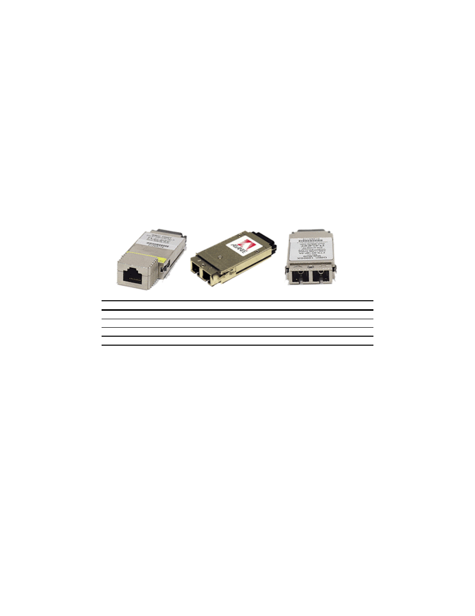 3 gbic interfaces | Asante Technologies 3524 Series User Manual | Page 11 / 82