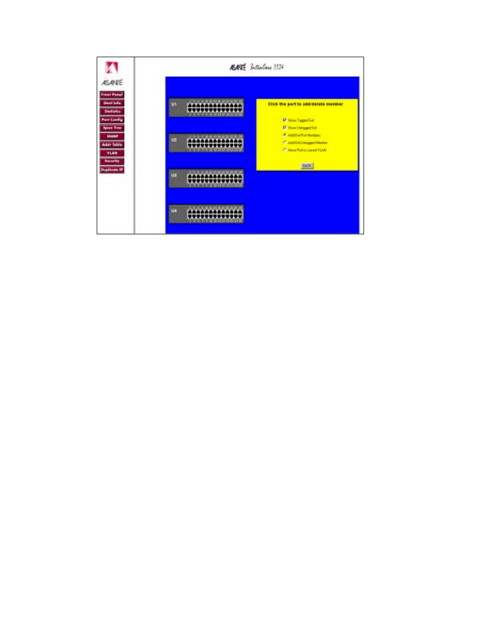 Asante Technologies 3524 Series User Manual | Page 64 / 82