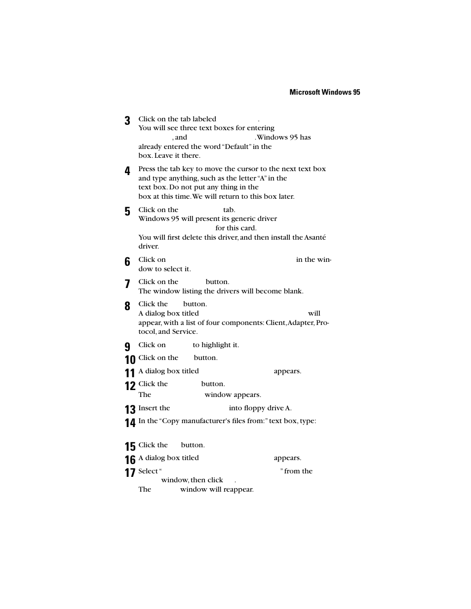 Asante Technologies 10NIC-PCITM User Manual | Page 27 / 50