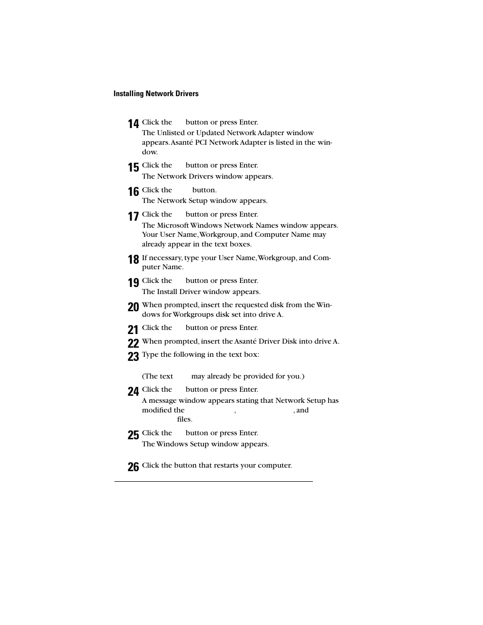 Asante Technologies 10NIC-PCITM User Manual | Page 30 / 50