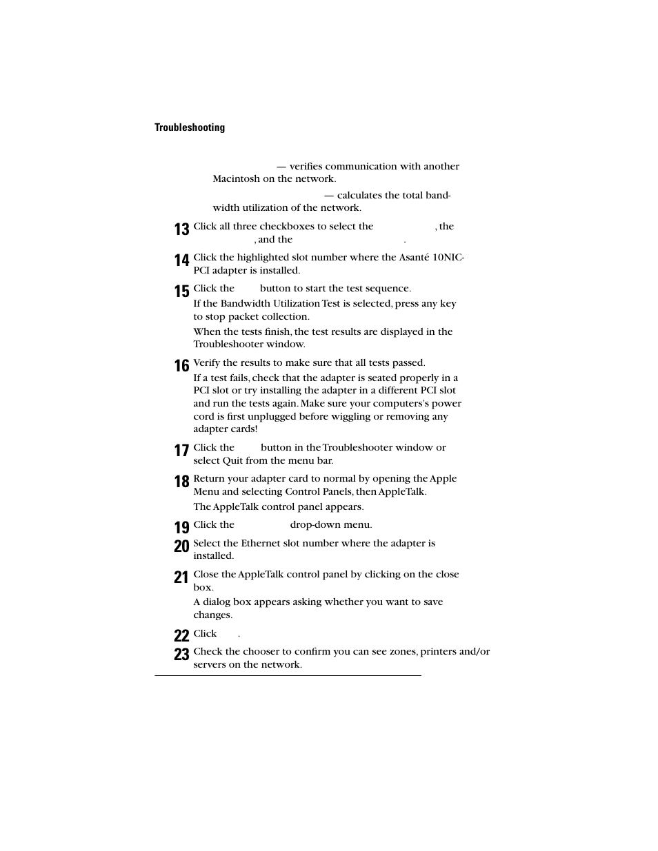 Asante Technologies 10NIC-PCITM User Manual | Page 38 / 50