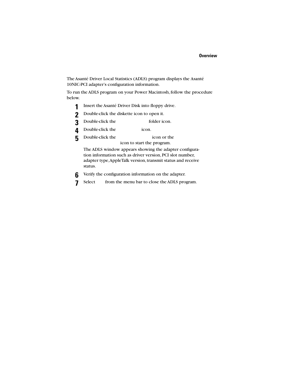 Asante Technologies 10NIC-PCITM User Manual | Page 39 / 50