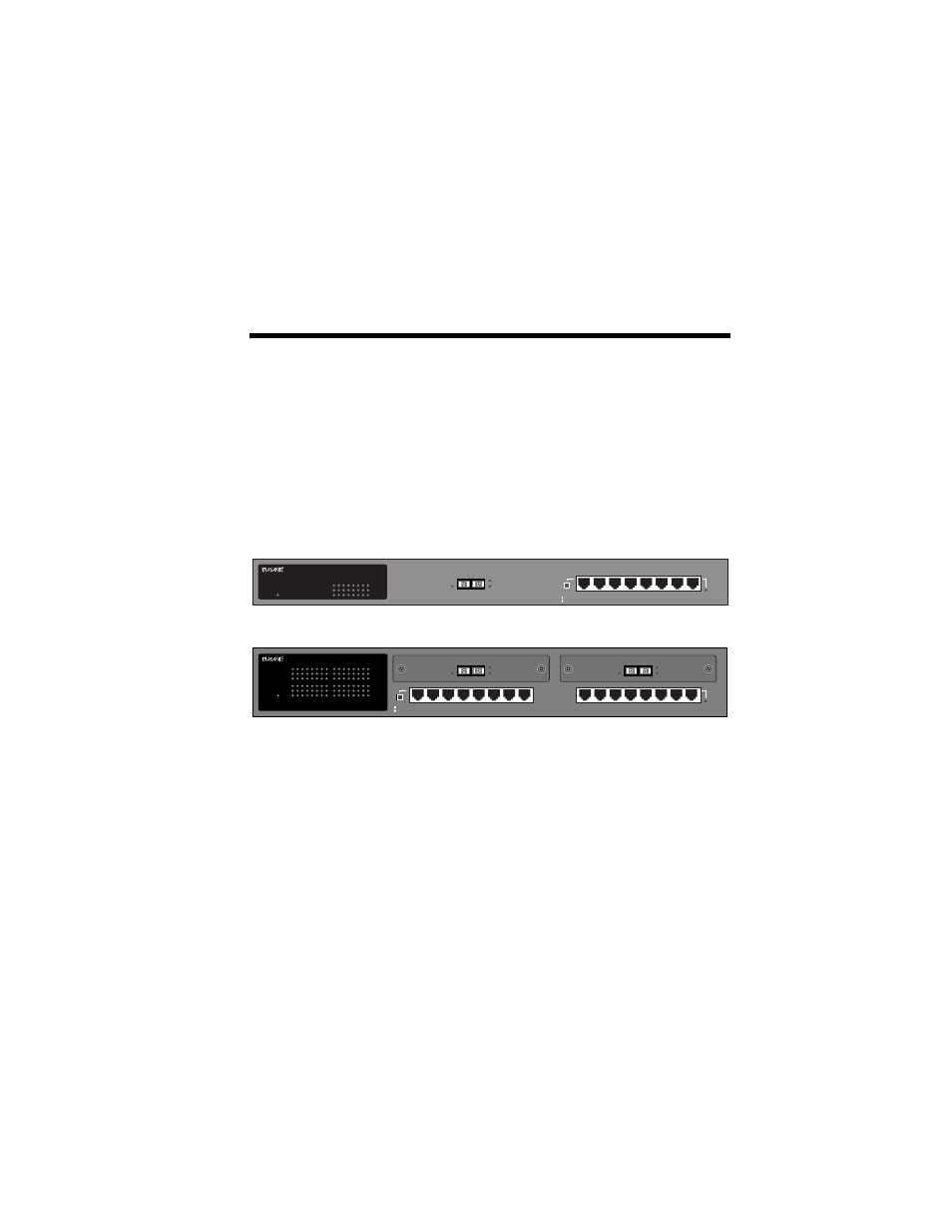 1 introduction, Introducing the friendlynet 7000 series, Introduction -1 | Introducing the friendlynet 7000 series -1, Page 1-1, Normal uplink | Asante Technologies 7000 User Manual | Page 7 / 39