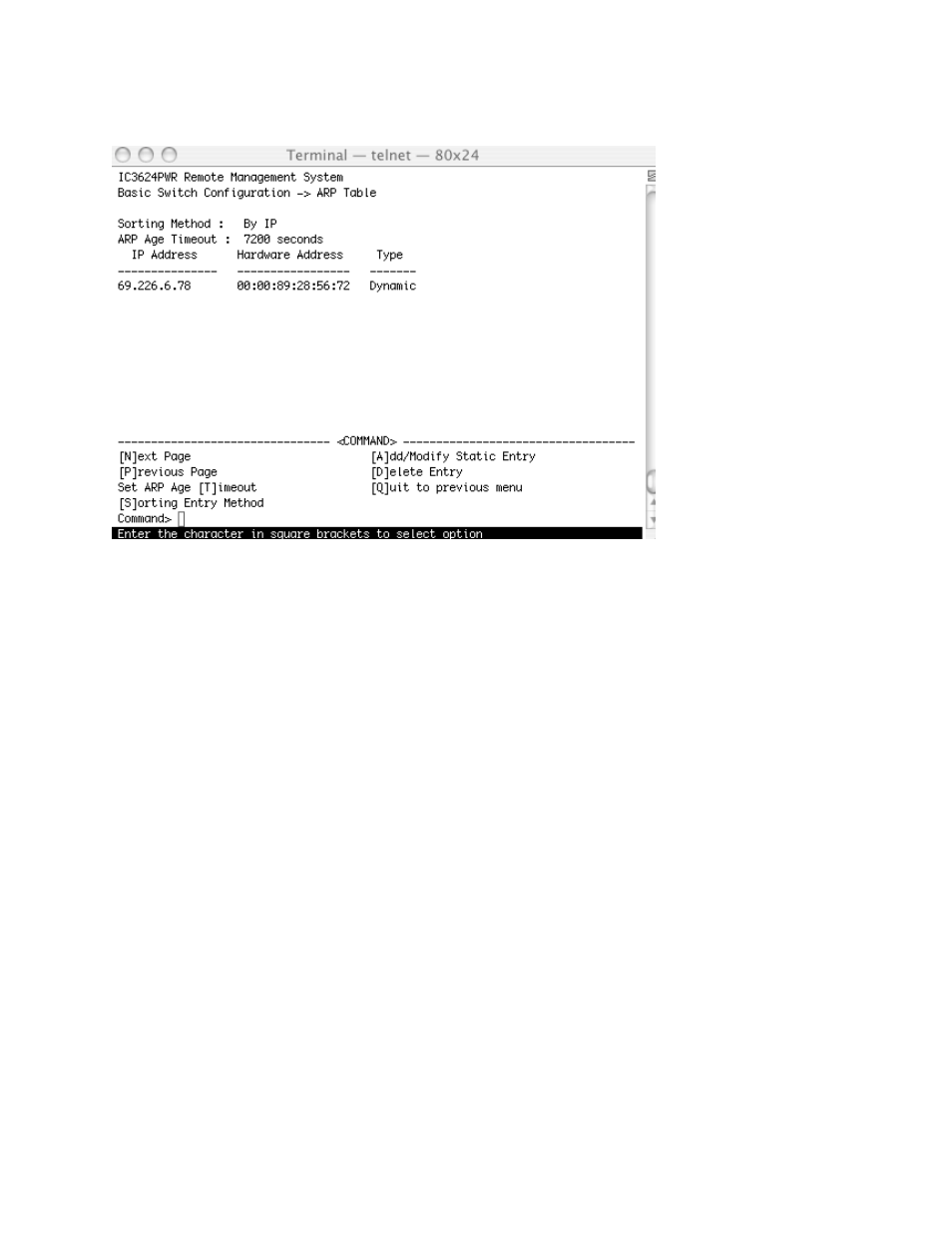 3 advanced switch configuration | Asante Technologies IC3624PWR User Manual | Page 41 / 87