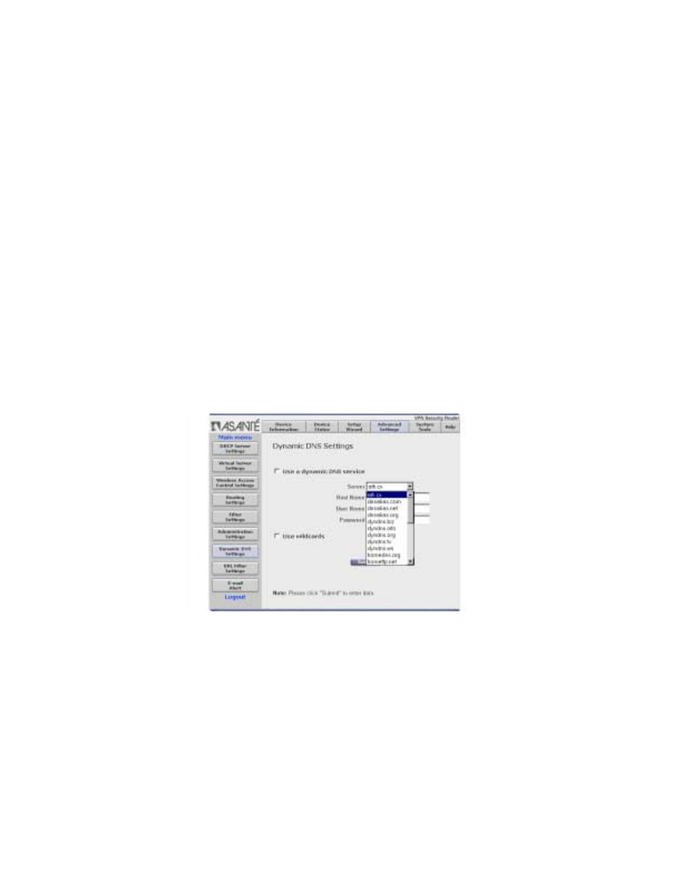 Asante Technologies VR2004 Series User Manual | Page 37 / 76