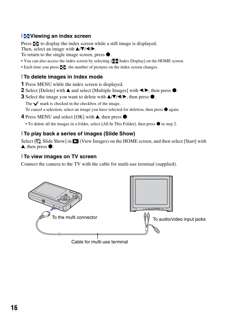 Sony DSC-T20 User Manual | Page 16 / 60