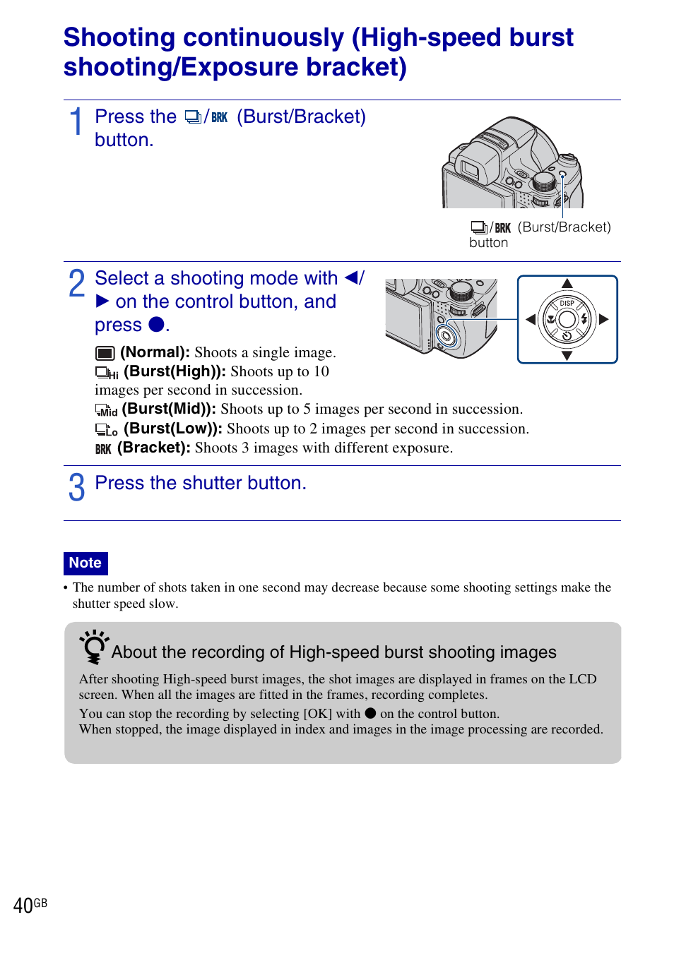 Sony DSC-HX1 User Manual | Page 40 / 151