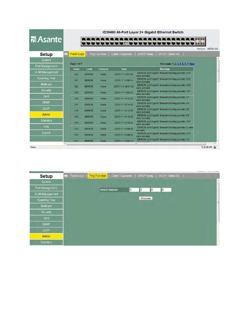 Asante Technologies 480 User Manual | Page 100 / 148