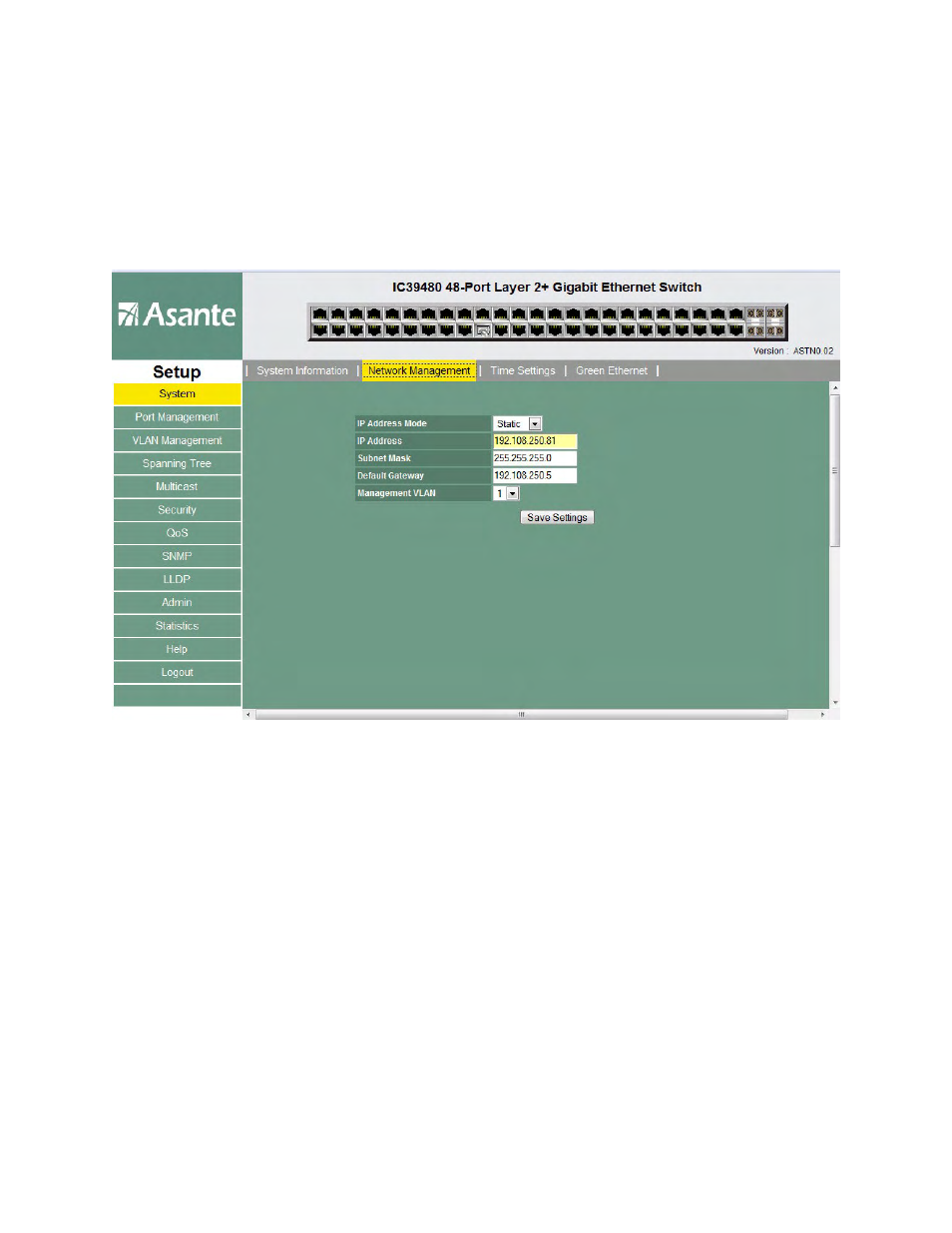 2 system network management | Asante Technologies 480 User Manual | Page 64 / 148