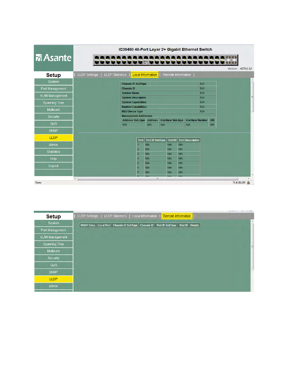 Asante Technologies 480 User Manual | Page 92 / 148