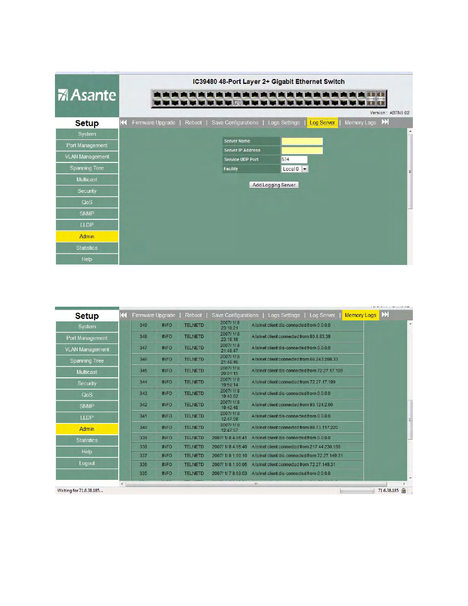 Asante Technologies 480 User Manual | Page 99 / 148