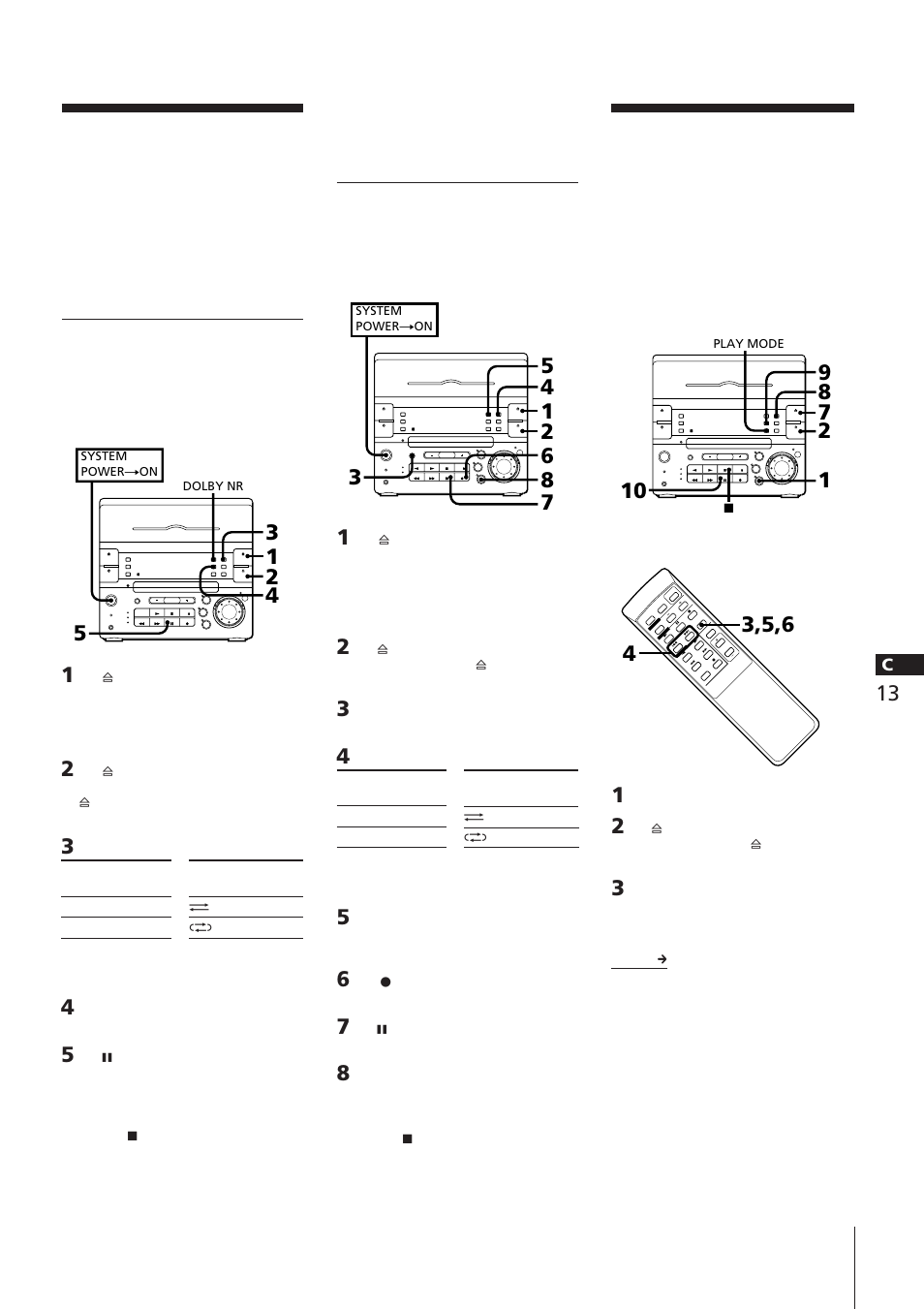 Q pжg ¤ –ш˝ µ, Q pжg ¤ –ш˝ µ°g´¸©w œ ±a™¯´ °]æ… ° søë | Sony CHC-P33D User Manual | Page 85 / 97