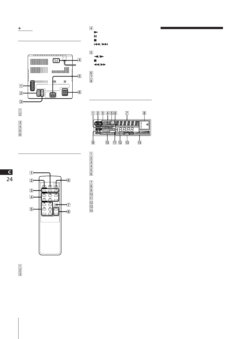 Ø¡§fi, ªª ±± æ π | Sony CHC-P33D User Manual | Page 96 / 97