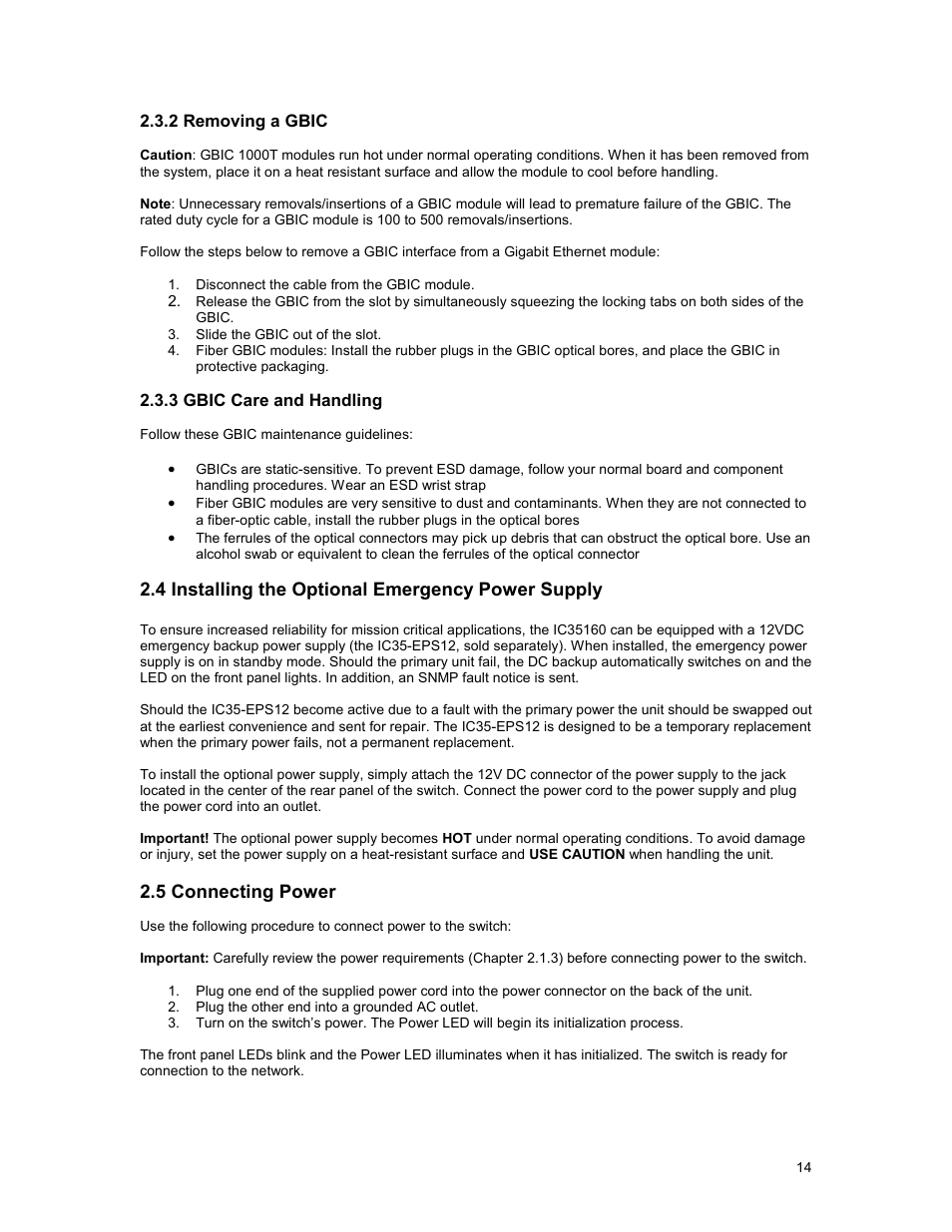 Asante Technologies 35160 User Manual | Page 14 / 79