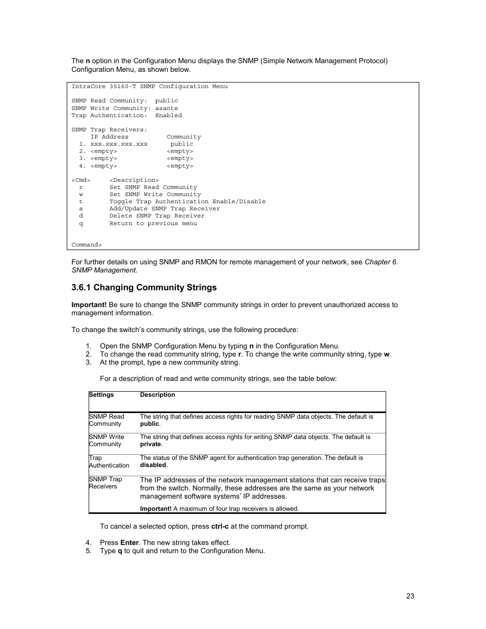 Asante Technologies 35160 User Manual | Page 23 / 79