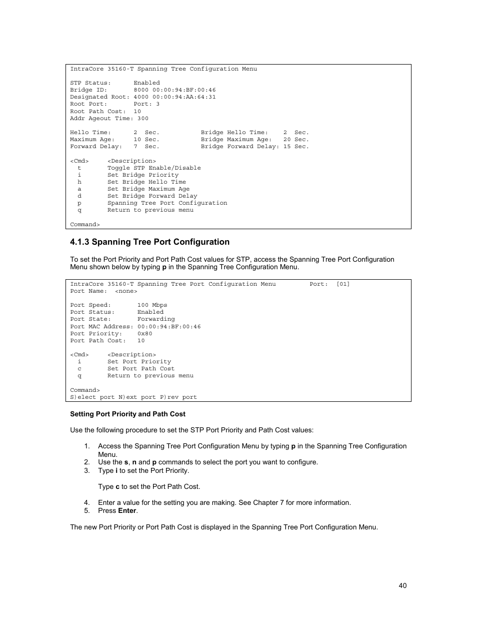 Asante Technologies 35160 User Manual | Page 40 / 79