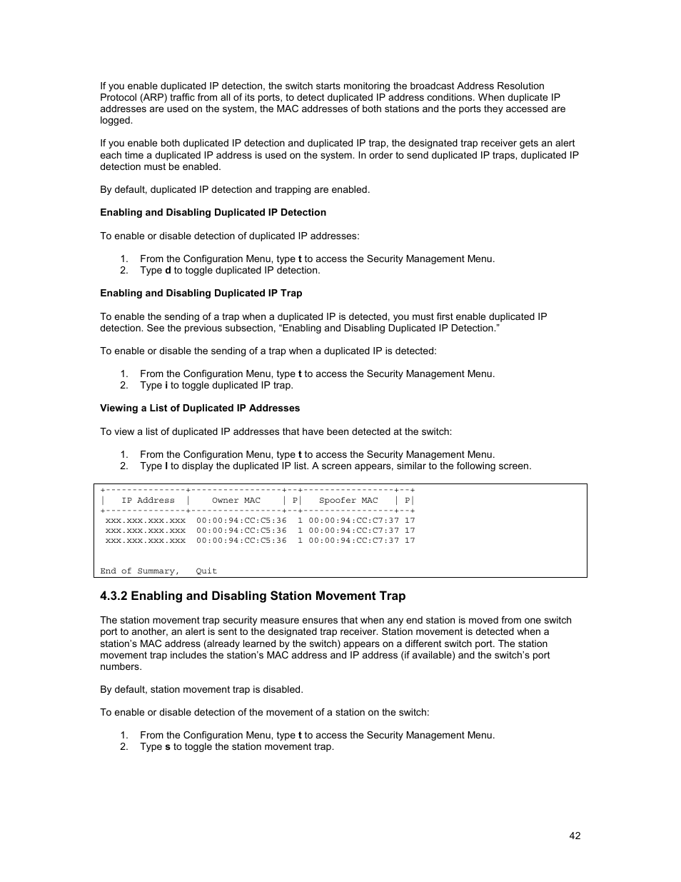 Asante Technologies 35160 User Manual | Page 42 / 79