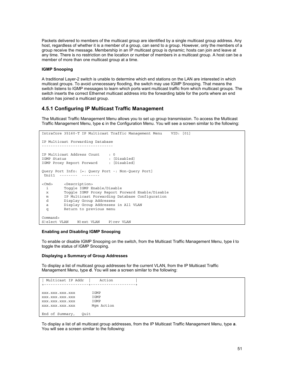 Asante Technologies 35160 User Manual | Page 51 / 79