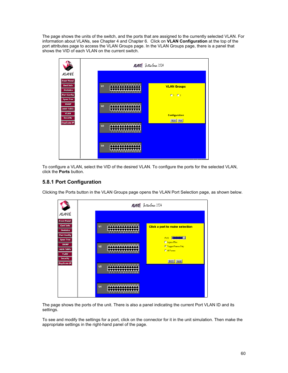 Asante Technologies 35160 User Manual | Page 60 / 79