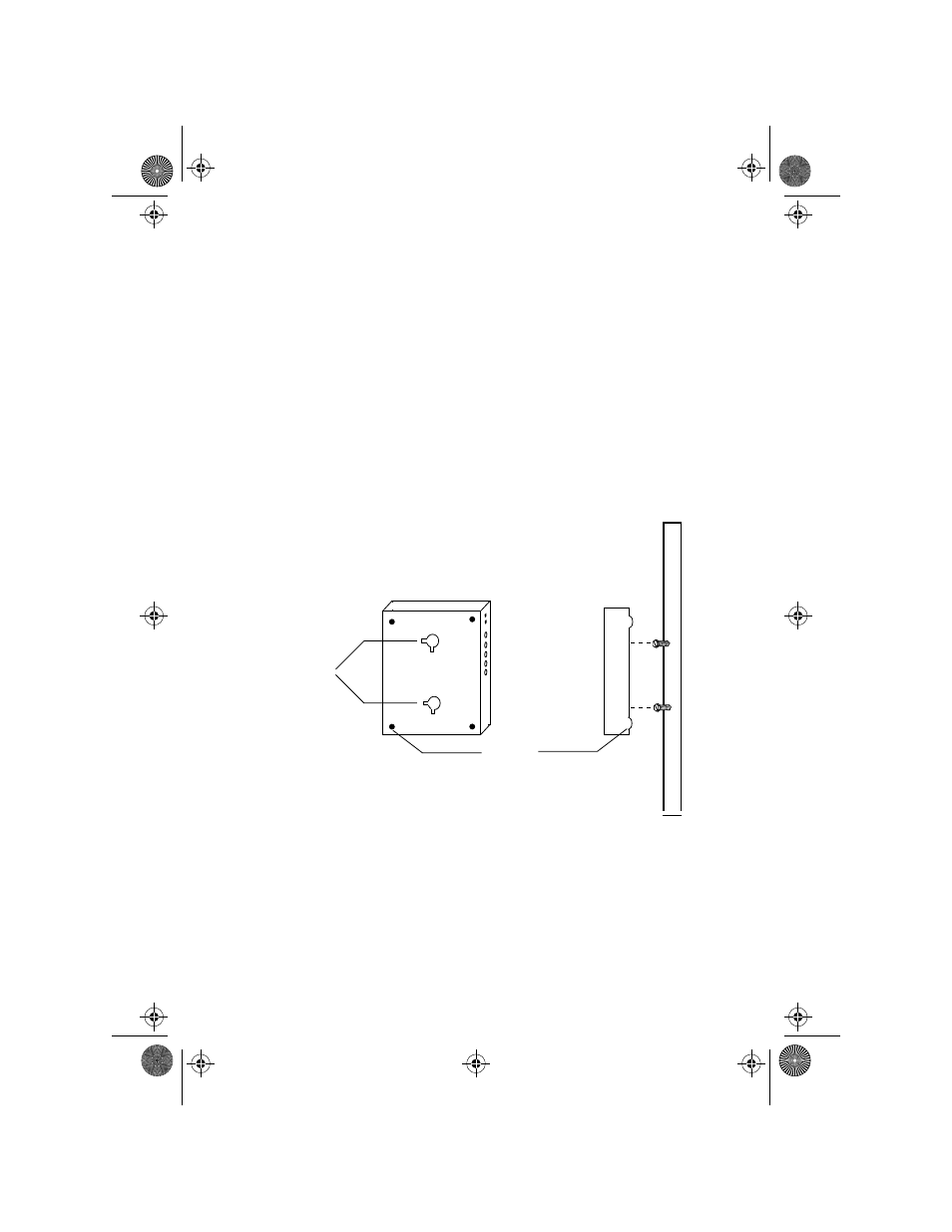 Wall mounting the friendlynet hub | Asante Technologies FriendlyNet User Manual | Page 10 / 17