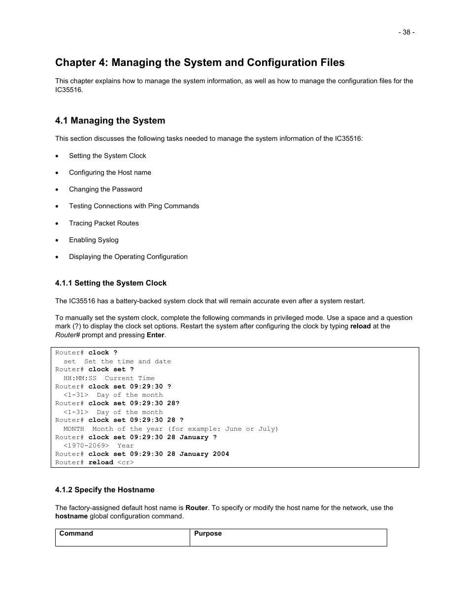1 managing the system | Asante Technologies 35516 User Manual | Page 38 / 111