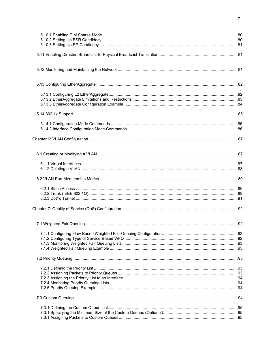 Asante Technologies 35516 User Manual | Page 7 / 111