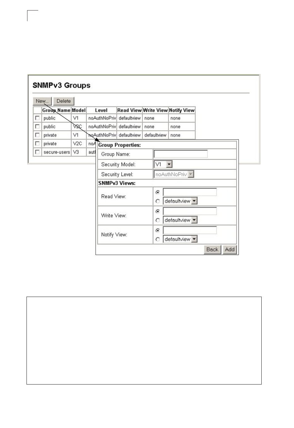 Simple network management protocol | Asante Technologies 40240/40480-10G User Manual | Page 133 / 792