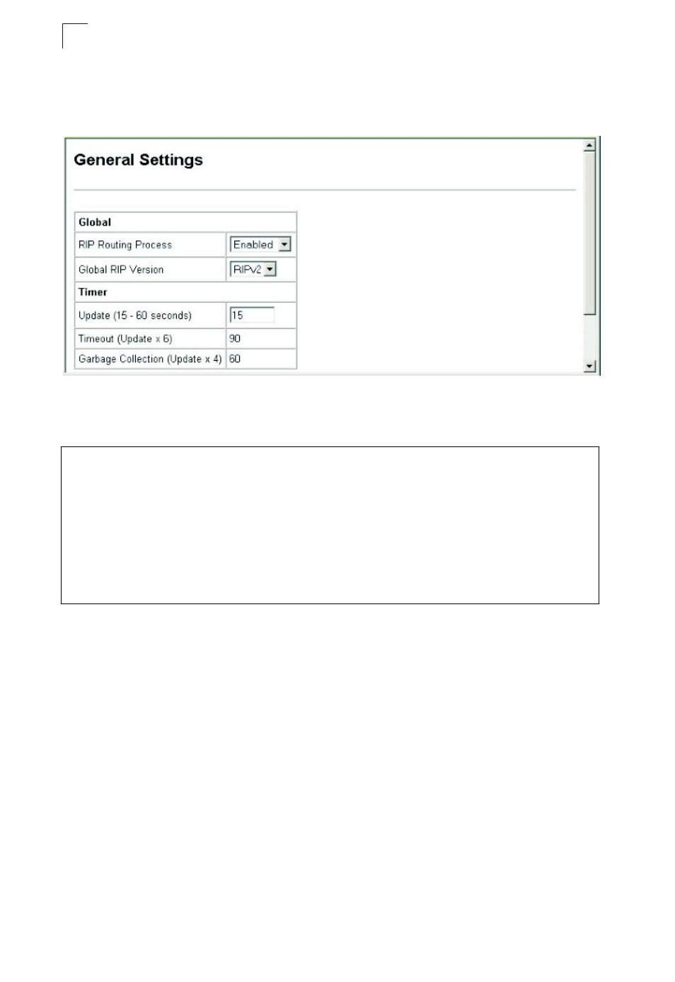 Configuring general protocol settings | Asante Technologies 40240/40480-10G User Manual | Page 347 / 792